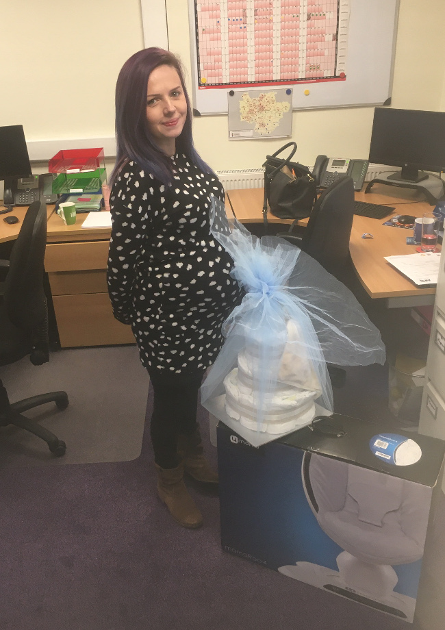 Congrats to Sarah – you will be missed!